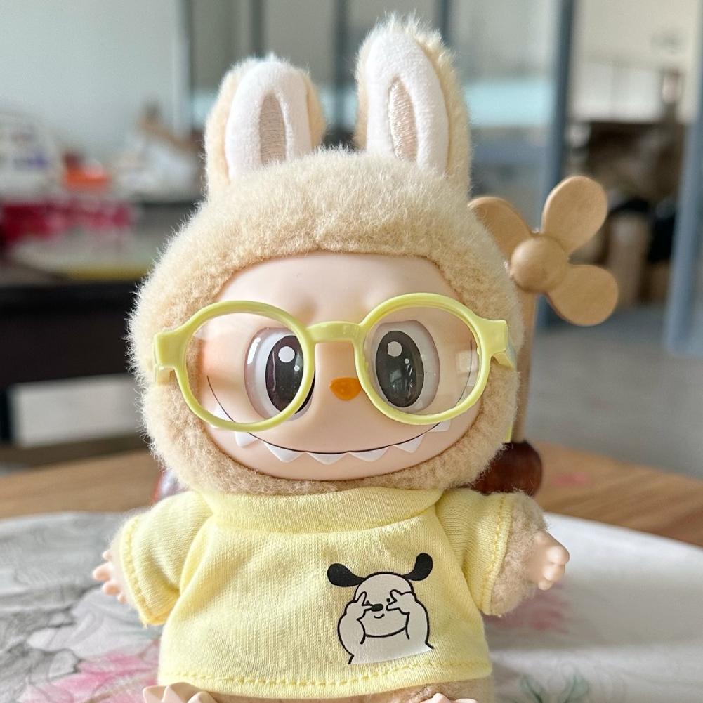 For 17cm Labubu Stylish Glasses Doll Accessories Candy-Colored Fashion Doll Glasses жёлтый
For 17cm Labubu Stylish Glasses Doll Accessories Candy-Colored Fashion Doll Glasses жёлтый