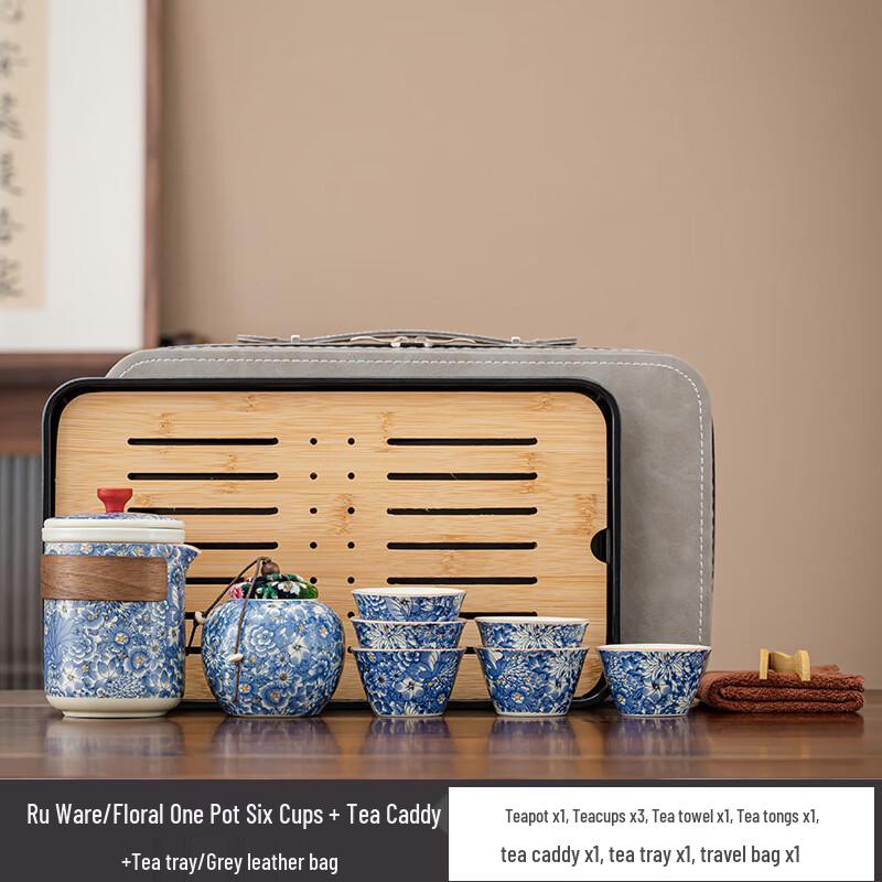 Chaxun National Trend Ru Kiln Tea Set
Chaxun National Trend Ru Kiln Tea Set