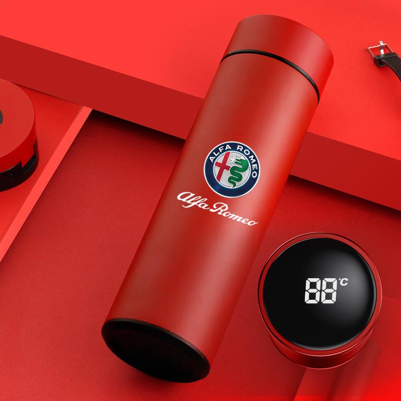 Stainless Steel thermos cup smart display vacuum Water Cup For Alfa Romeo Giulia Stelvio MiTo Giulietta Tonale ALFA 4C Disco червоний
Stainless Steel thermos cup smart display vacuum Water Cup For Alfa Romeo Giulia Stelvio MiTo Giulietta Tonale ALFA 4C Disco червоний