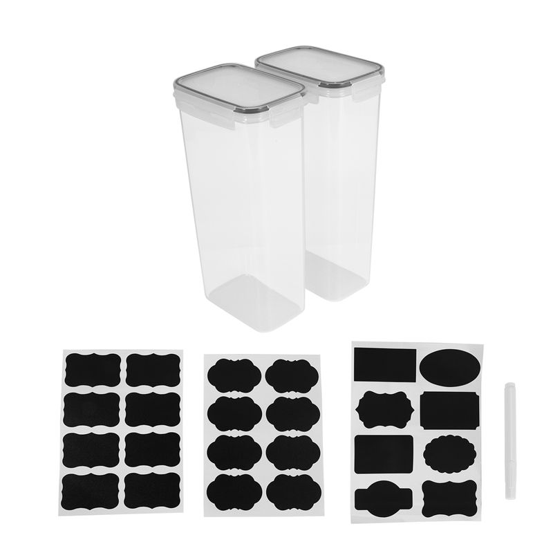 Good-Airtight Tall Food Storage Container Set, 2Pcs 2.8L Spaghetti Containers For Pantry Organization And Storage
Good-Airtight Tall Food Storage Container Set, 2Pcs 2.8L Spaghetti Containers For Pantry Organization And Storage