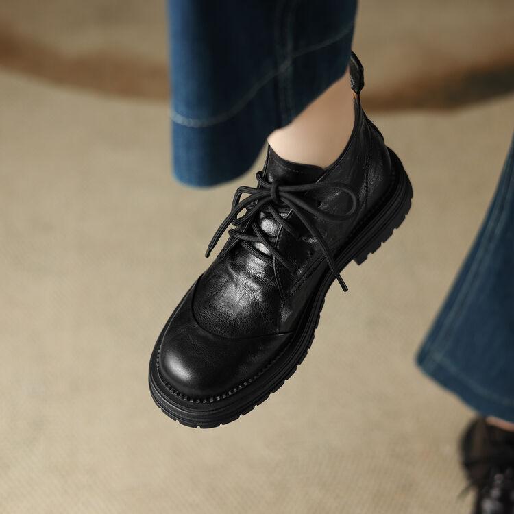 Мода НОВЫЕ Осенне-зимние женские ботинки Обувь из натуральной кожи для женщин Круглый носок Толстый каблук Ботинки на шнуровке Ботильоны Черные сапоги для верховой езды 42
Мода НОВЫЕ Осенне-зимние женские ботинки Обувь из натуральной кожи для женщин Круглый носок Толстый каблук Ботинки на шнуровке Ботильоны Черные сапоги для верховой езды 42