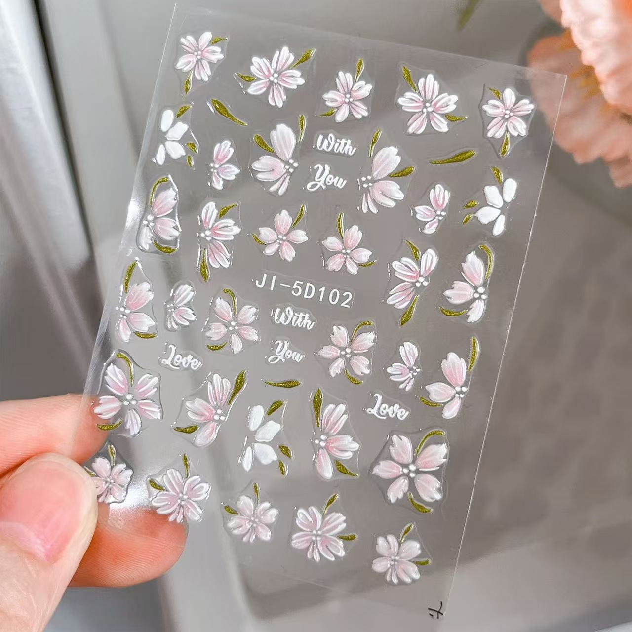 New Camellia 5D Relief Nail Art Sticker Three-dimensional Small Fresh Ice Flower Hand-painted Three-dimensional Henna Flower Jewelry Sticker T167-Watercolor Flowers
New Camellia 5D Relief Nail Art Sticker Three-dimensional Small Fresh Ice Flower Hand-painted Three-dimensional Henna Flower Jewelry Sticker T167-Watercolor Flowers