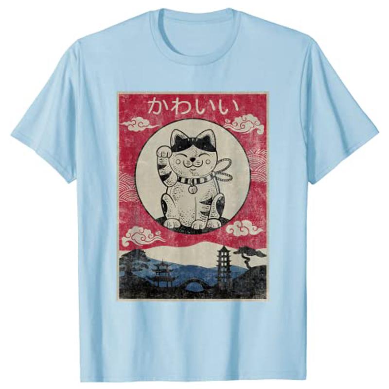 Vintage Kawaii Cat Anime Japanese Gift Girls Boys Teenager TShirt Top Y2k Cartoon Graphic Aesthetic Clothes Novelty Personality 4XL
Vintage Kawaii Cat Anime Japanese Gift Girls Boys Teenager TShirt Top Y2k Cartoon Graphic Aesthetic Clothes Novelty Personality 4XL