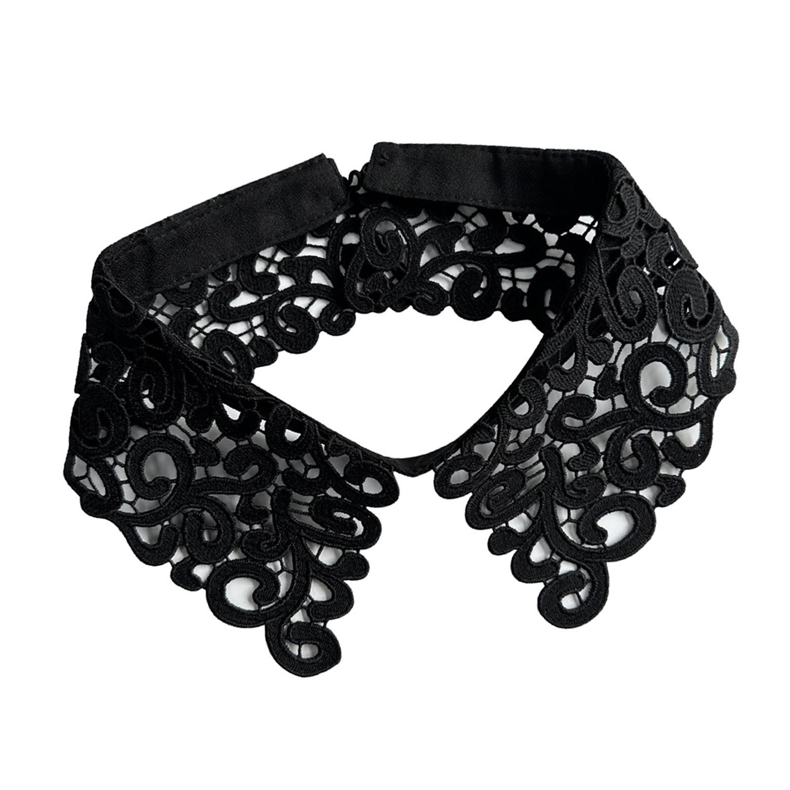 Detachable Lace Collar Breathable Polyester Faux Neckwear Fashion Accessory for Women Daily Wear and Formal Occasion
Detachable Lace Collar Breathable Polyester Faux Neckwear Fashion Accessory for Women Daily Wear and Formal Occasion