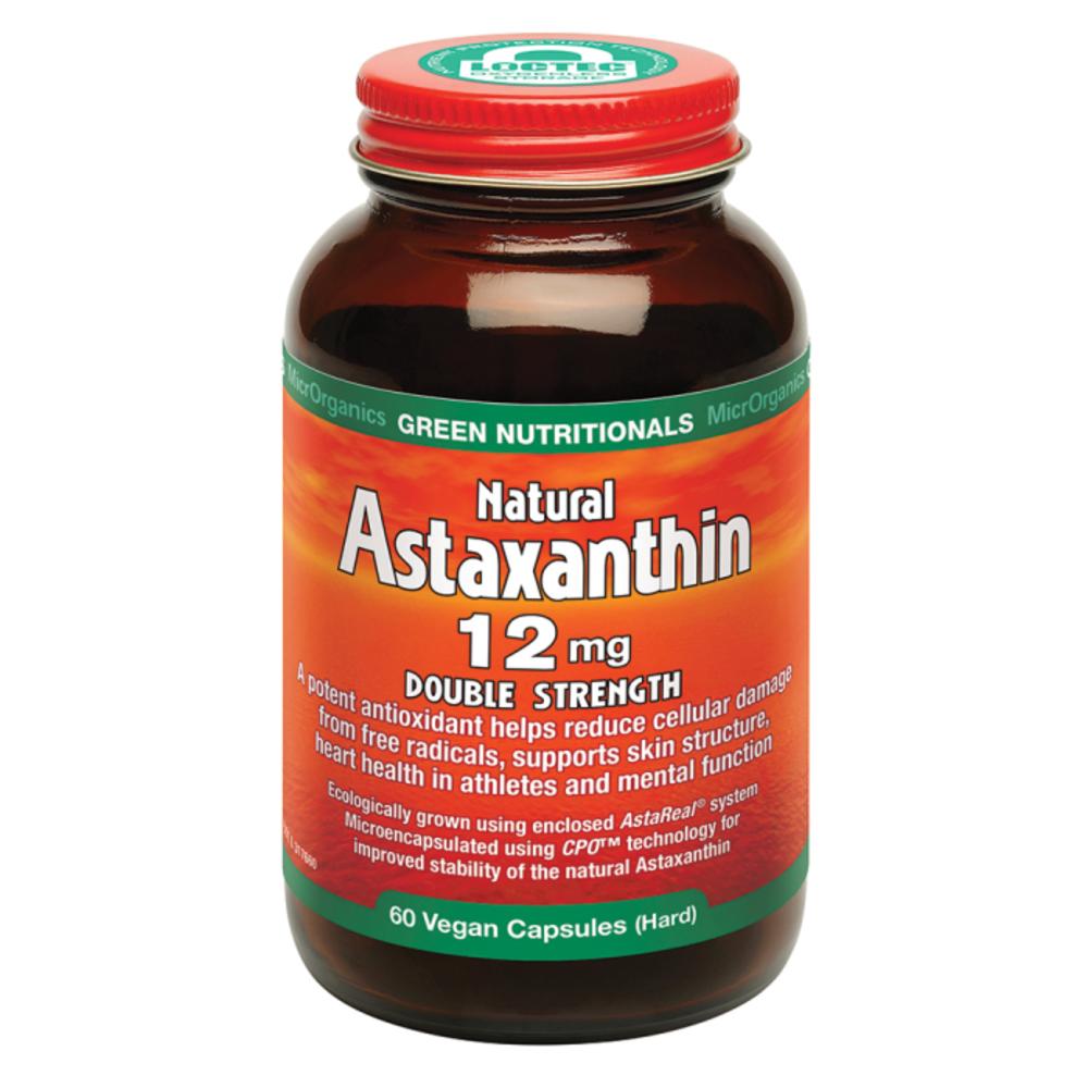 MicrOrganics Green Nutritionals Natural Astaxanthin 12mg 60vc
MicrOrganics Green Nutritionals Natural Astaxanthin 12mg 60vc