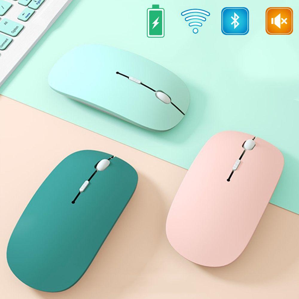Ergonomic Dual Mode Mute Ultra Thin Bluetooth Wireless Mouse Mice 2.4G
Ergonomic Dual Mode Mute Ultra Thin Bluetooth Wireless Mouse Mice 2.4G