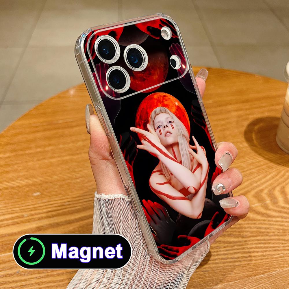 Aurora Aksnes Clear TPU Magsafe Mobile Phone Case for iPhone 17 16 15 14 13 12 11 Air Pro Max Plus Mini Colorful Cover iPhone 11 Pro Max
Aurora Aksnes Clear TPU Magsafe Mobile Phone Case for iPhone 17 16 15 14 13 12 11 Air Pro Max Plus Mini Colorful Cover iPhone 11 Pro Max
