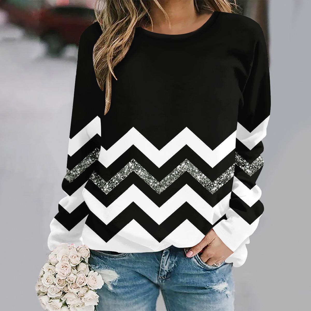 autumn and winter new fashion round neck long sleeve printed elegant casual loose hoodie S
autumn and winter new fashion round neck long sleeve printed elegant casual loose hoodie S