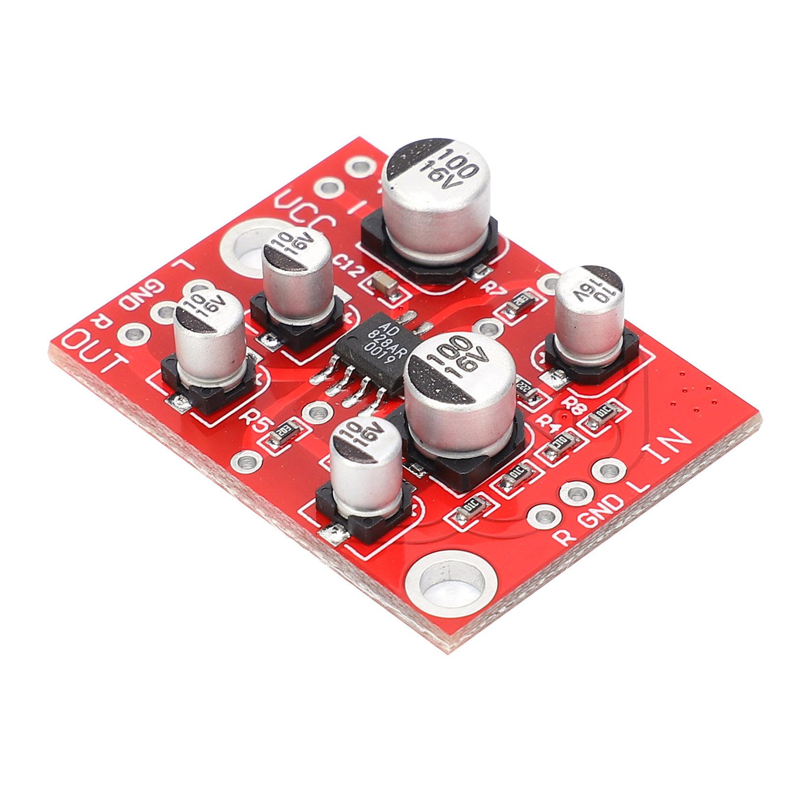 Amplified Board Module AD828 Plastic Audio Op Amp Preamp Electronic Components DC5 15V
Amplified Board Module AD828 Plastic Audio Op Amp Preamp Electronic Components DC5 15V