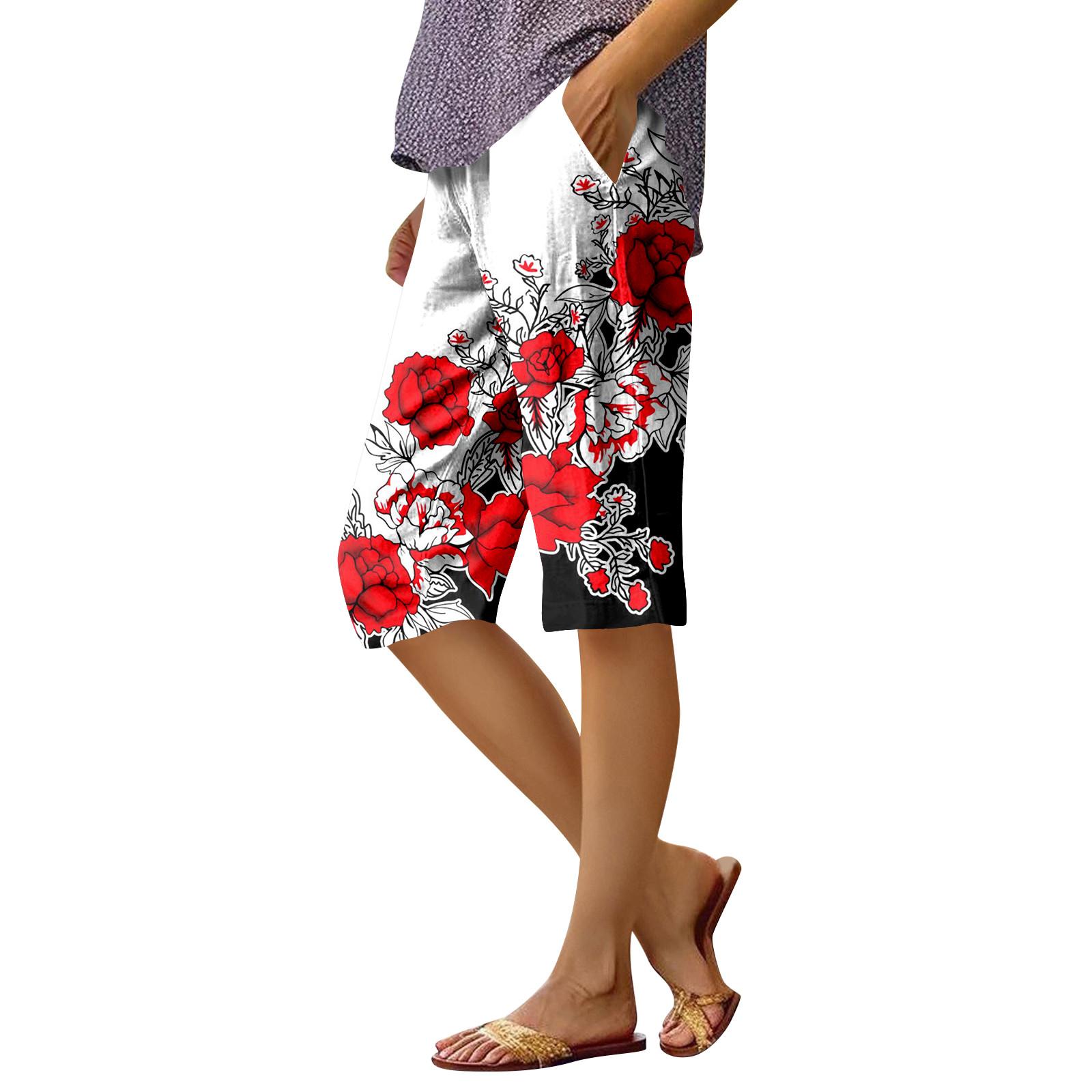 Женские модные повседневные брюки 5/10 с напечатанным карманом и эластичной талией XL белый
Женские модные повседневные брюки 5/10 с напечатанным карманом и эластичной талией XL белый