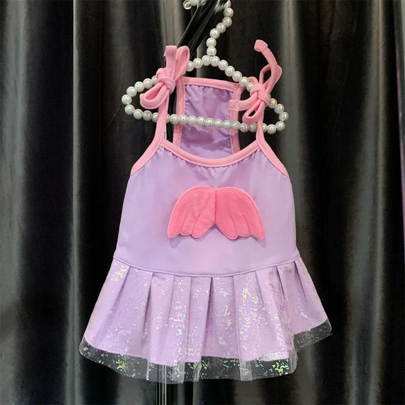 Pug Clothing Cute Girl Dog Clothes French Bulldog Costume Poodle Bichon Frise Schnauzer Welsh Corgi Pet Apparel Dog Dresses XS(old) фіолетовий
Pug Clothing Cute Girl Dog Clothes French Bulldog Costume Poodle Bichon Frise Schnauzer Welsh Corgi Pet Apparel Dog Dresses XS(old) фіолетовий