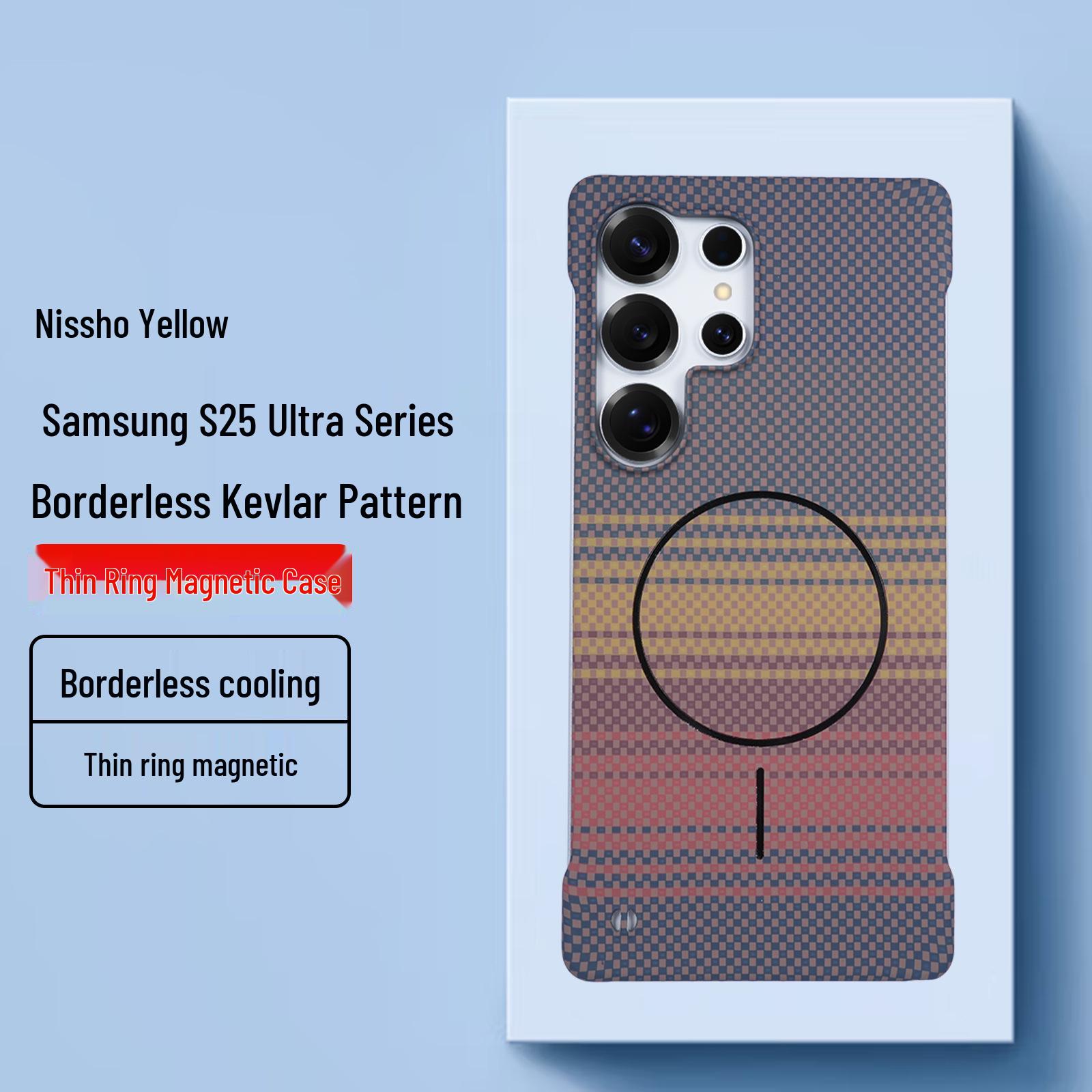 Samsung S26 Ultra Carbon Fiber Texture Magnetic Suction Ultra-Thin Borderless Drop-Proof Protective Case S23 Plus
Samsung S26 Ultra Carbon Fiber Texture Magnetic Suction Ultra-Thin Borderless Drop-Proof Protective Case S23 Plus
