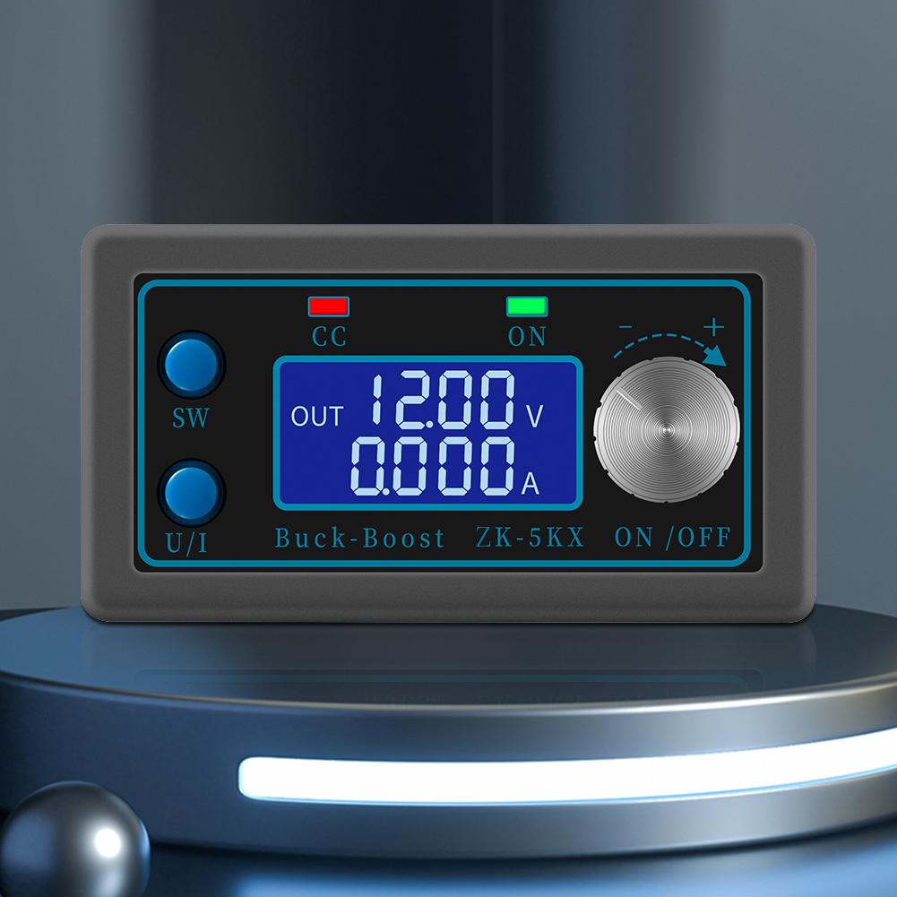 ZK-5KX DC Automatic Buck Boost Converter 5A Max DC Automatic Voltage Regulation 0.6-36V 80W LCD Display for Electronic Equipment 30V 4A 50W
ZK-5KX DC Automatic Buck Boost Converter 5A Max DC Automatic Voltage Regulation 0.6-36V 80W LCD Display for Electronic Equipment 30V 4A 50W