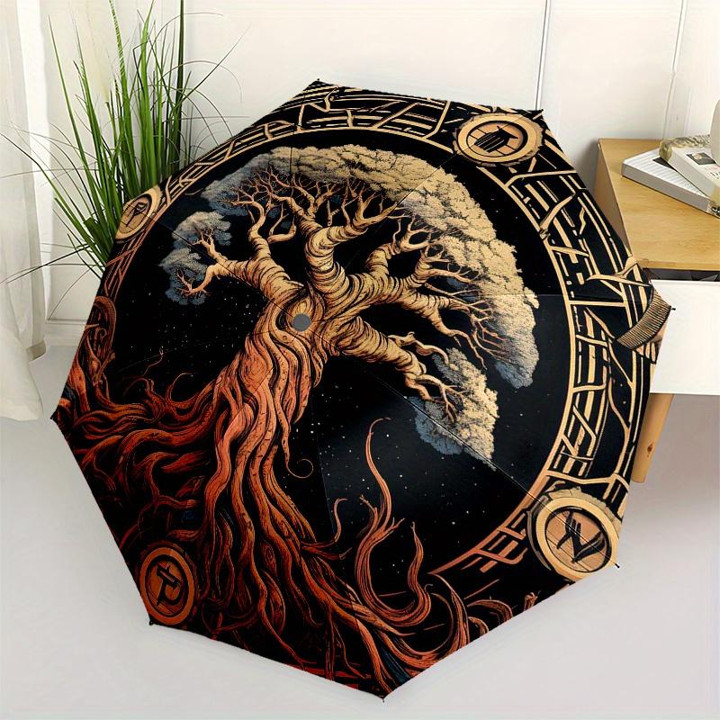 Tree of Life Circular Wall Art: Nature s Majesty in Every Detail Umbrella, Cute Umbrella with Cute Design, Portable 3-Fold Compact Umbrella for Men &
Tree of Life Circular Wall Art: Nature s Majesty in Every Detail Umbrella, Cute Umbrella with Cute Design, Portable 3-Fold Compact Umbrella for Men &