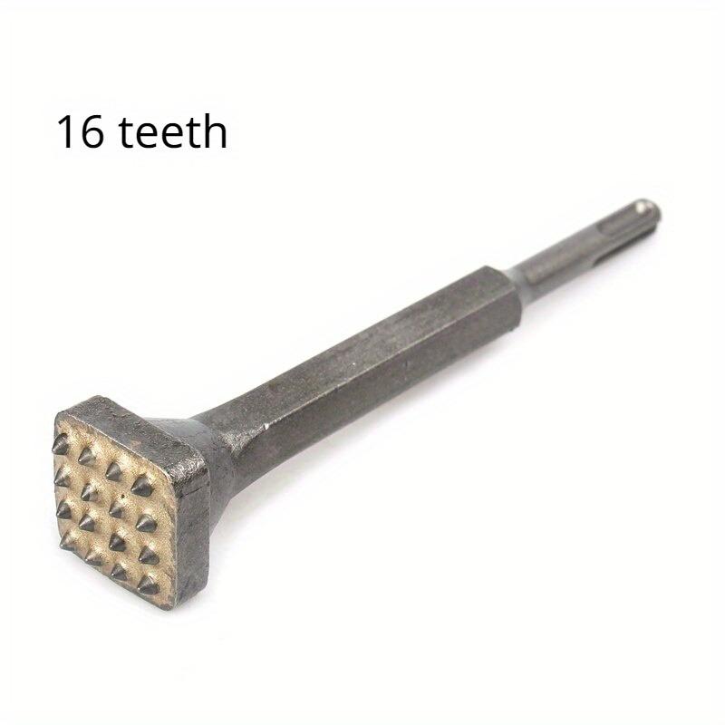 1pc Alloy Point Groove Gouge Flat Round Electric Flower Hammer Drill Bit Stone Slab/Bridge/Wall/Cement Pavement Chisel 16 teeth
1pc Alloy Point Groove Gouge Flat Round Electric Flower Hammer Drill Bit Stone Slab/Bridge/Wall/Cement Pavement Chisel 16 teeth