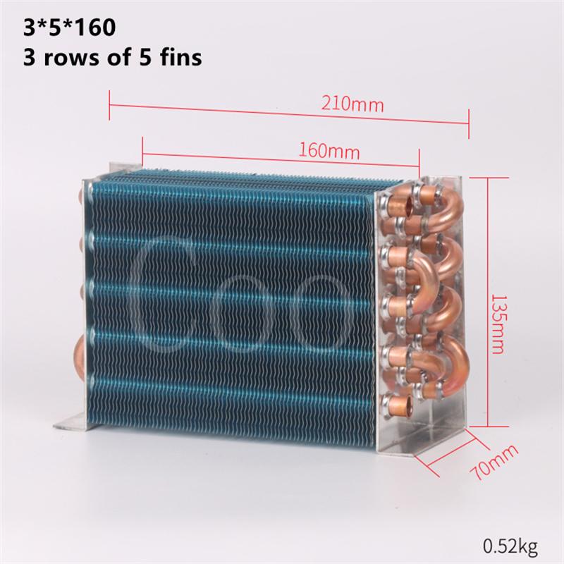 210*70*135MM Condenser Radiator Heat Refrigeration Parts Heat Exchanger Copper Tube Aluminum Fins 210x70x135 mm
210*70*135MM Condenser Radiator Heat Refrigeration Parts Heat Exchanger Copper Tube Aluminum Fins 210x70x135 mm