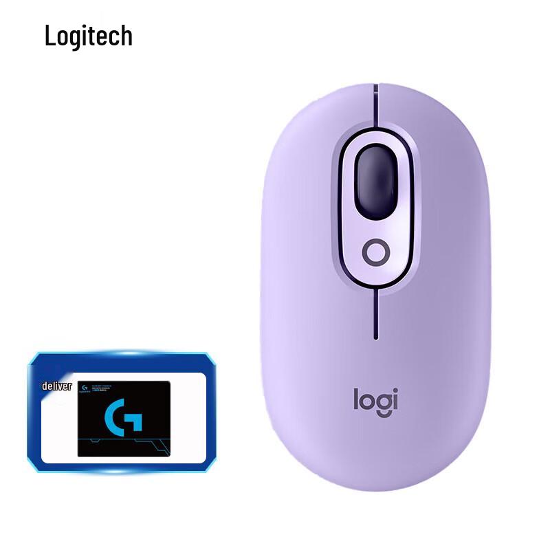 Logitech POP MOUSE Wireless Dual-Mode Bluetooth Mouse
Logitech POP MOUSE Wireless Dual-Mode Bluetooth Mouse