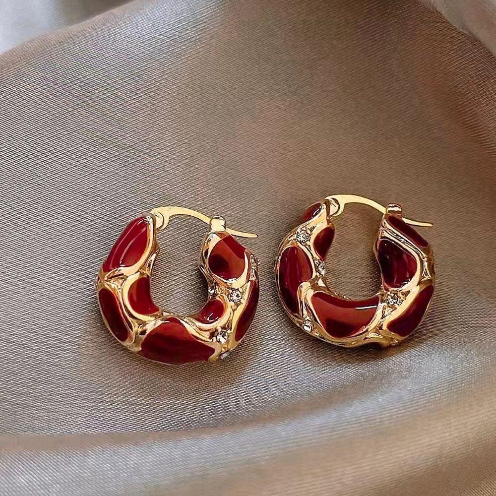 Ангола Красные Бриллиантовые Серьги-Подвески Гонконгский Стиль Ретро Серьги Темперамент Знаменитости Премиальные Серьги
Ангола Красные Бриллиантовые Серьги-Подвески Гонконгский Стиль Ретро Серьги Темперамент Знаменитости Премиальные Серьги