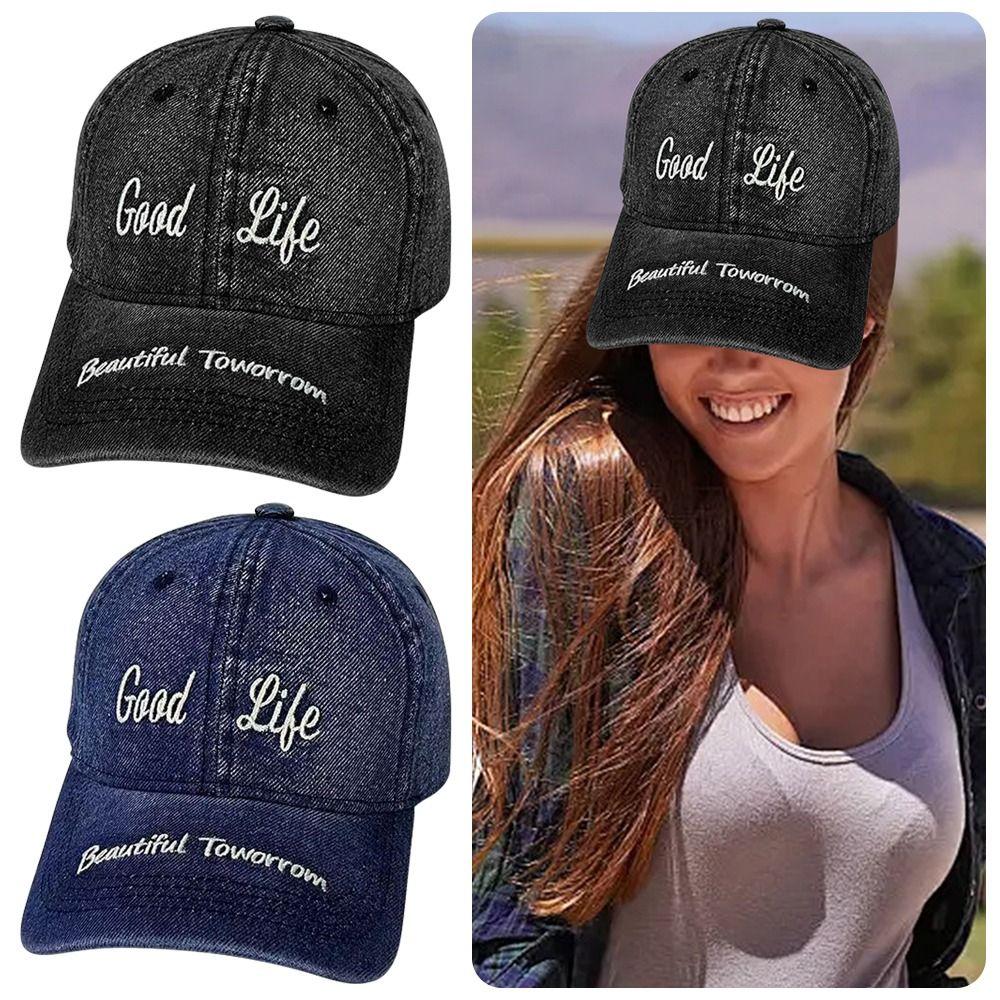 Letter Embroidery Sunscreen Hat Colorful Peaked Cap Casual Baseball Cap Men чорний
Letter Embroidery Sunscreen Hat Colorful Peaked Cap Casual Baseball Cap Men чорний