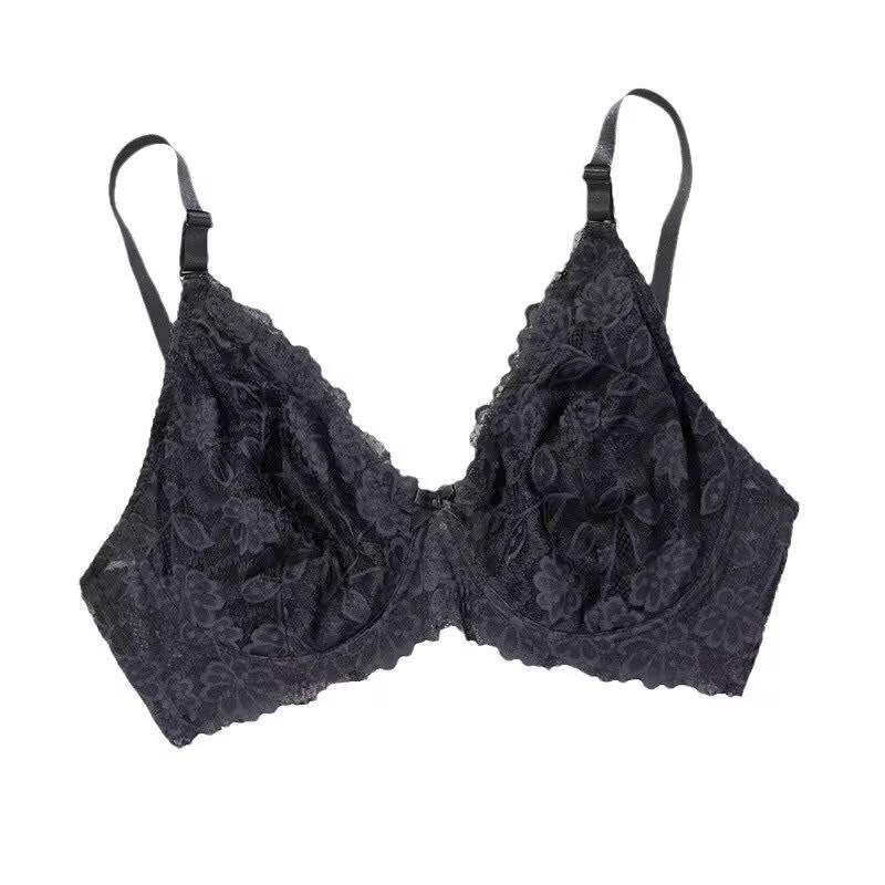 Женский бюстгальтер больших размеров, сексуальное кружевное нижнее белье, ультратонкое полупрозрачное дышащее нижнее белье с косточками, полностью закрывающее, без подкладки, бюстгальтер-бралетт 100D чёрный
Женский бюстгальтер больших размеров, сексуальное кружевное нижнее белье, ультратонкое полупрозрачное дышащее нижнее белье с косточками, полностью закрывающее, без подкладки, бюстгальтер-бралетт 100D чёрный