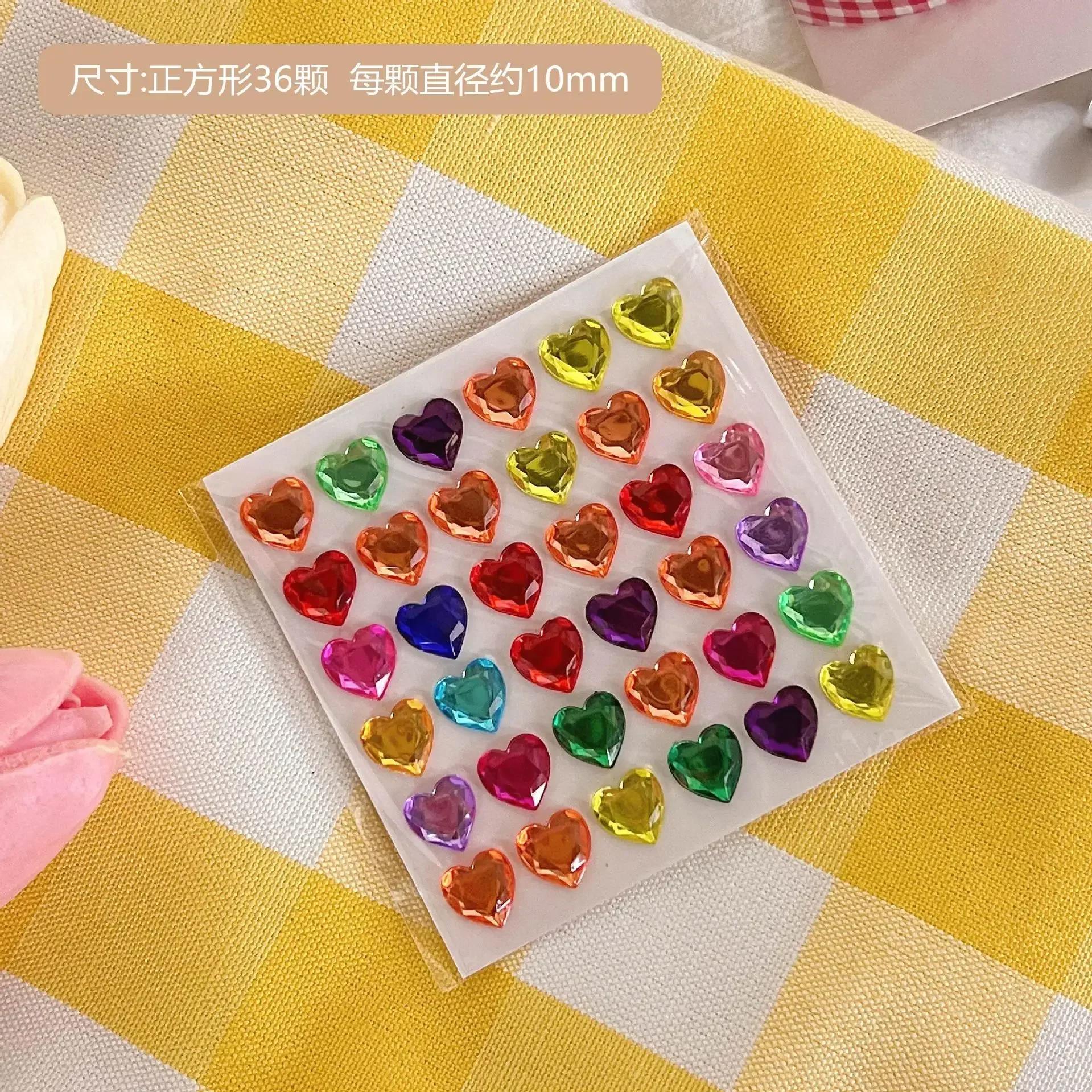 Heart Sticker 3D Stereoscopic Crystal Heart Shining Sticker for DIY Decorative Scrapbook Student Supplies Reward Stickers
Heart Sticker 3D Stereoscopic Crystal Heart Shining Sticker for DIY Decorative Scrapbook Student Supplies Reward Stickers