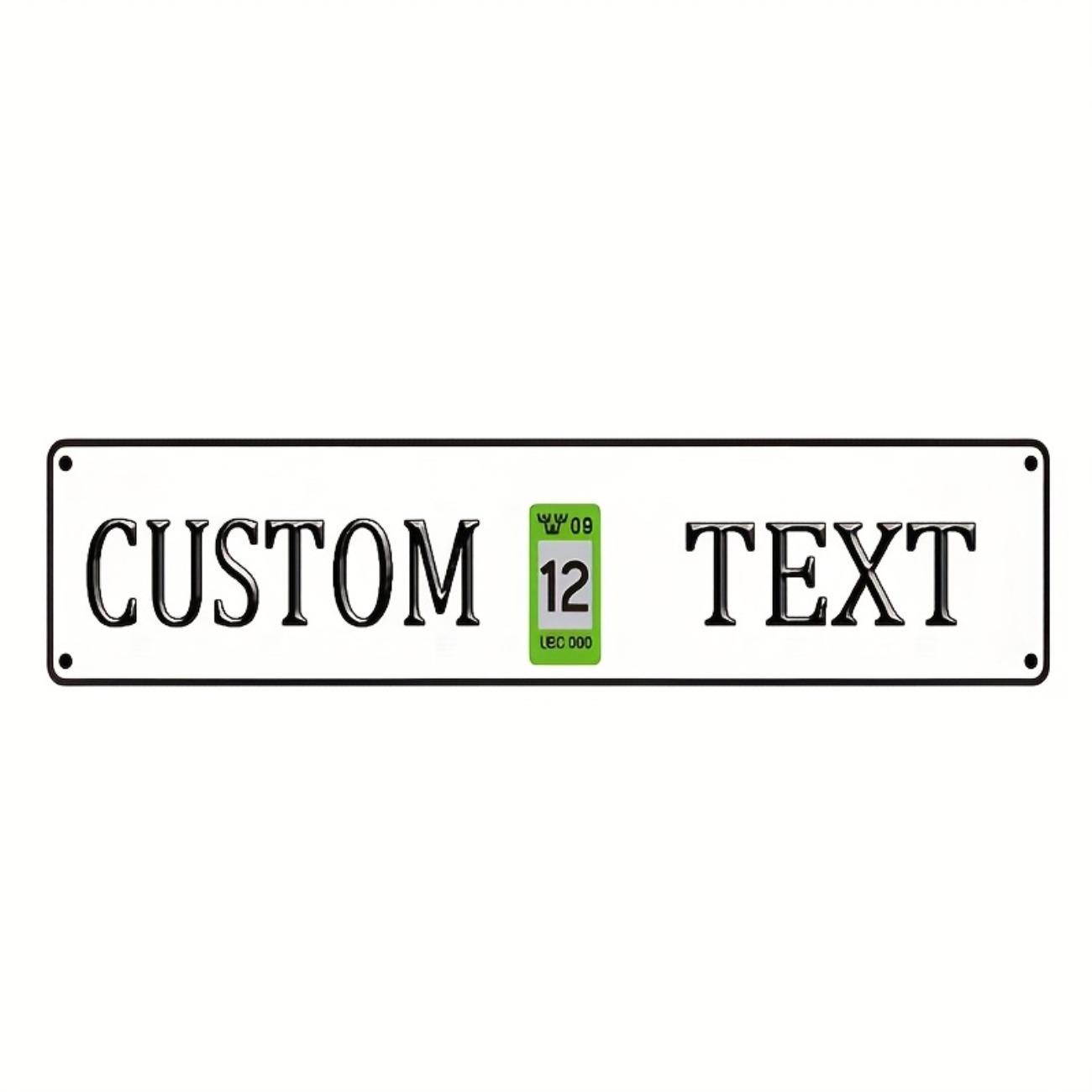 Custom Metal Sign Wall Decor Personalized Tin Sign Indoor Outdoor Art білий
Custom Metal Sign Wall Decor Personalized Tin Sign Indoor Outdoor Art білий