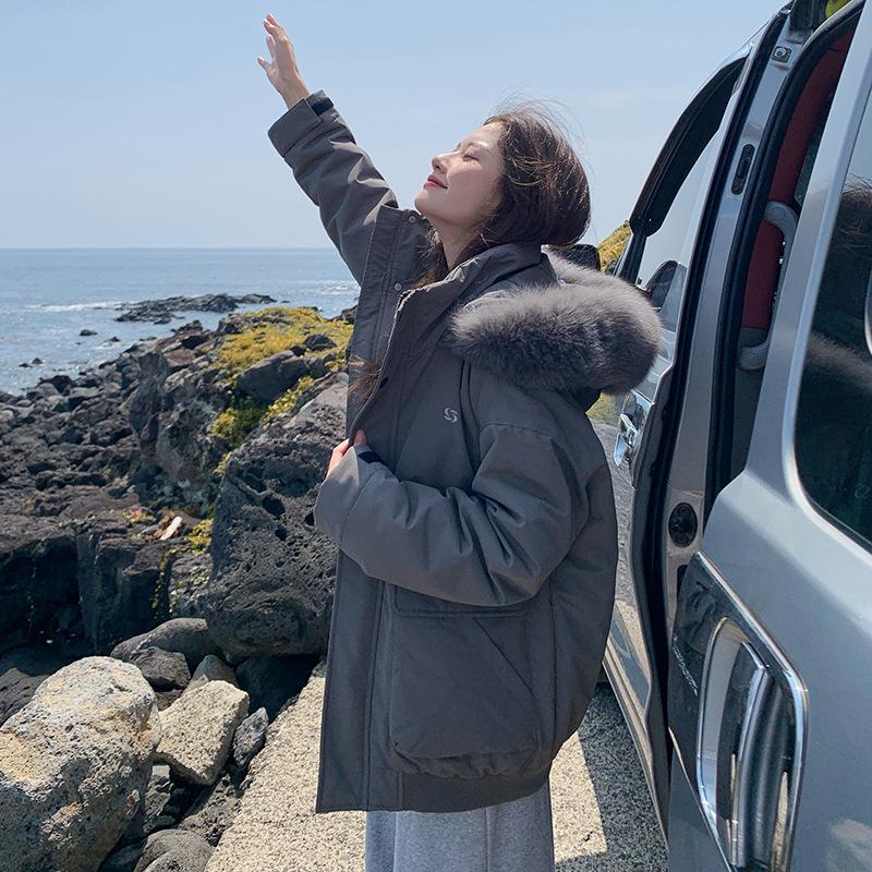 Women s large pocket down cotton-padded jacket, new thickened large fur collar winter outdoor tooling cotton-padded jacket XL серый
Women s large pocket down cotton-padded jacket, new thickened large fur collar winter outdoor tooling cotton-padded jacket XL серый