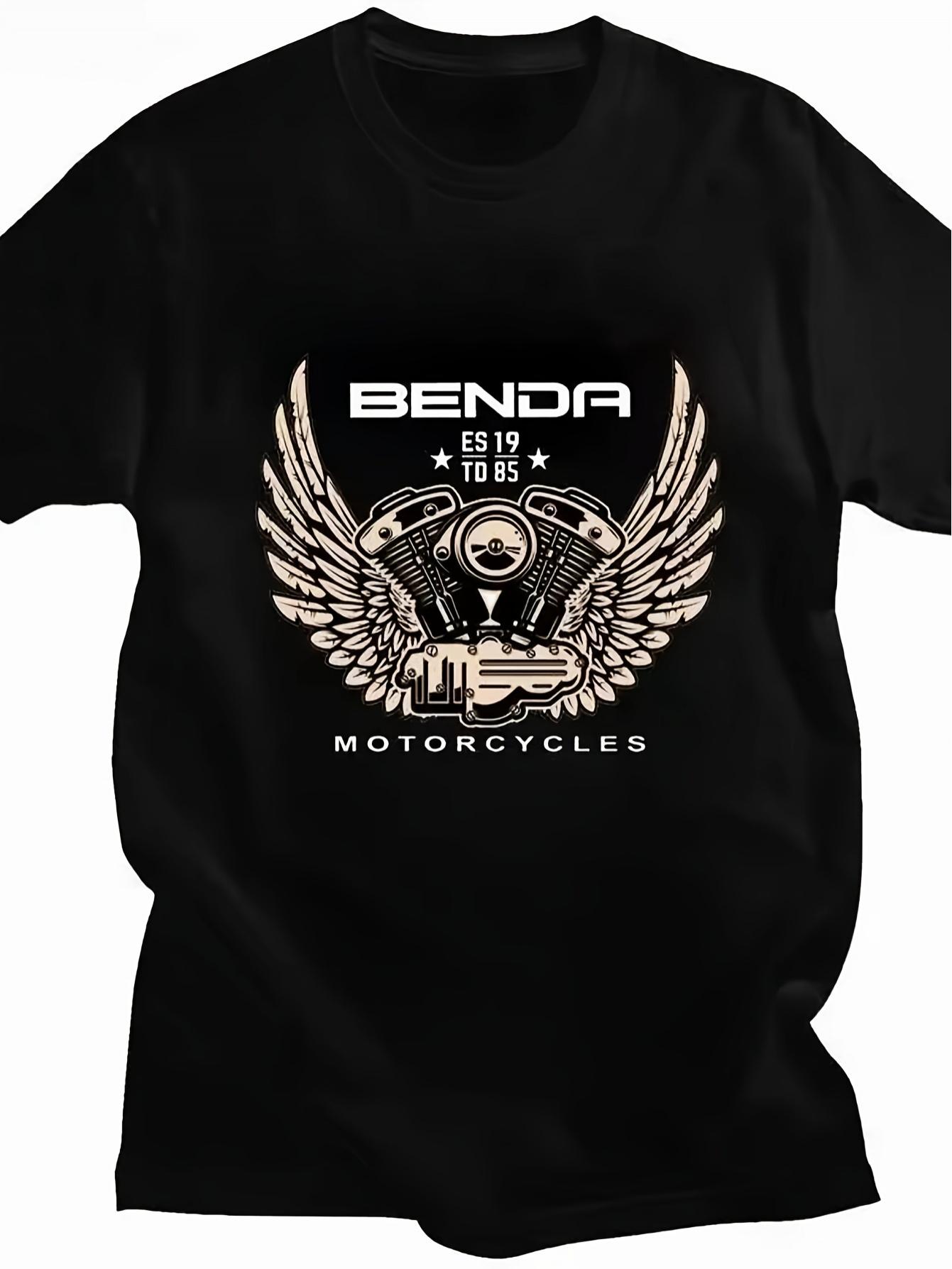 Benda Men s Retro 1996 Benda Motorcycle Logo & Wing Badge T-Shirt - Brand Emblem Print XXXXL
Benda Men s Retro 1996 Benda Motorcycle Logo & Wing Badge T-Shirt - Brand Emblem Print XXXXL