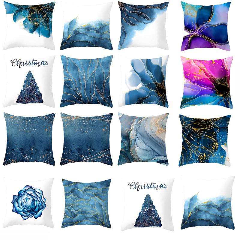 45x45cm Blue Ink Gold Edge Pillowcase Geometric Cushion Cover Blue Abstract Print Sofa Throw Pillowcase
45x45cm Blue Ink Gold Edge Pillowcase Geometric Cushion Cover Blue Abstract Print Sofa Throw Pillowcase