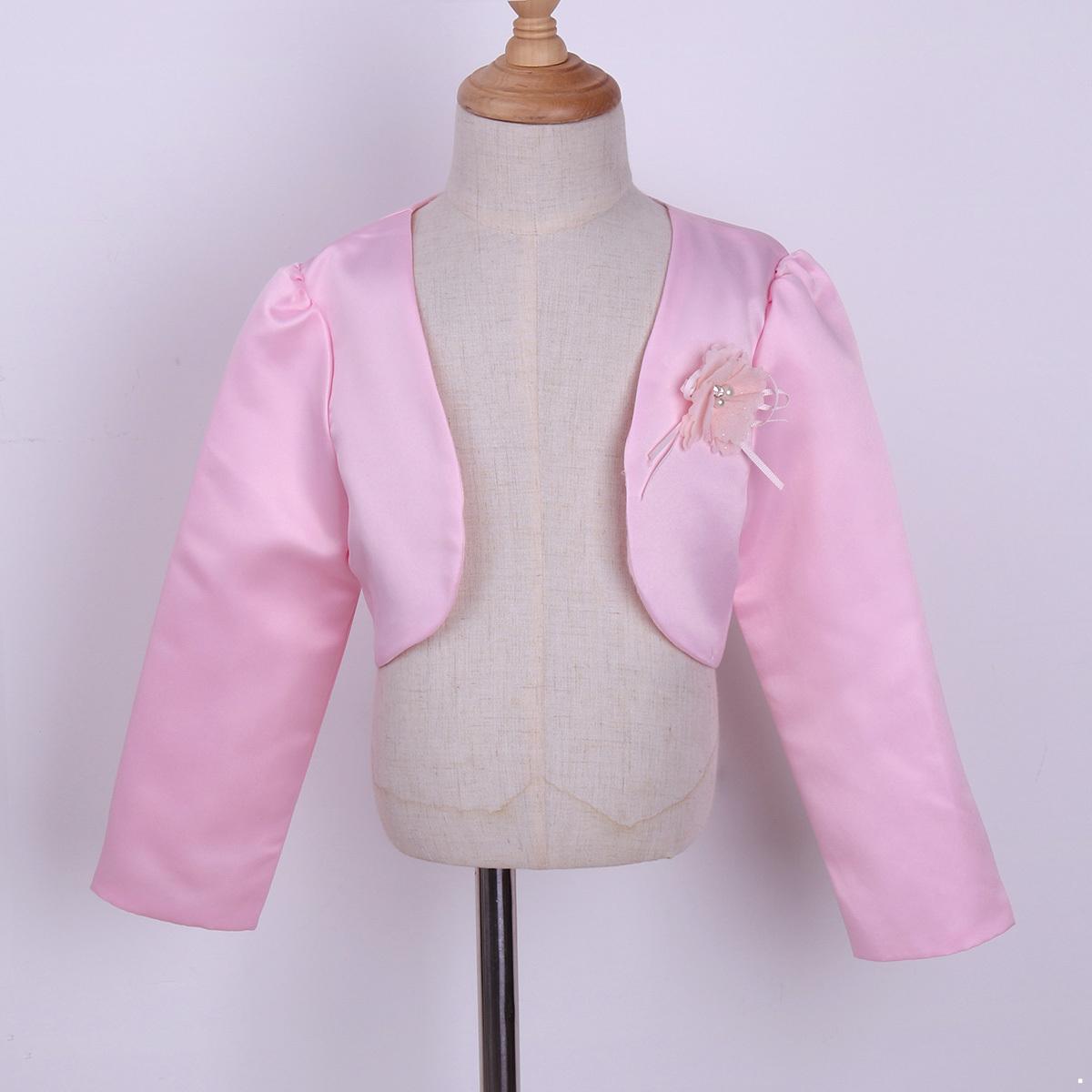 Діти, дівчата, болеро, дитяча куртка з довгими рукавами, кардиган, весільна сукня для дівчаток у квіточки, прикриття рожевий
Діти, дівчата, болеро, дитяча куртка з довгими рукавами, кардиган, весільна сукня для дівчаток у квіточки, прикриття рожевий