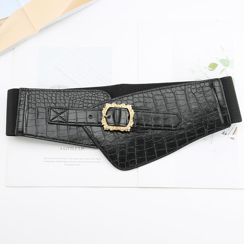 Wind Lady Stone Pattern Wide Belt Retro Elastic Elastic Elastic Dress Waist Decoration Tide
Wind Lady Stone Pattern Wide Belt Retro Elastic Elastic Elastic Dress Waist Decoration Tide
