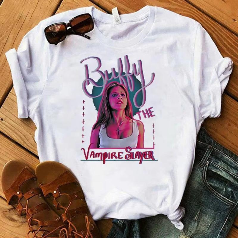 Vampire Graphic T Shirt Women Fashion Shirt Summer Casual Cozy Short Sleeve Tee Buffy Shirt Tops S
Vampire Graphic T Shirt Women Fashion Shirt Summer Casual Cozy Short Sleeve Tee Buffy Shirt Tops S