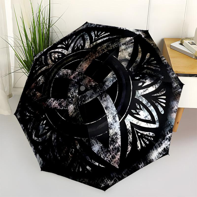 1pc Celtic Symbol Automatic Open/Close Umbrella - Portable Collapsible Umbrella with 8-Rib Stability, Fashion Lovers yy251017190
1pc Celtic Symbol Automatic Open/Close Umbrella - Portable Collapsible Umbrella with 8-Rib Stability, Fashion Lovers yy251017190