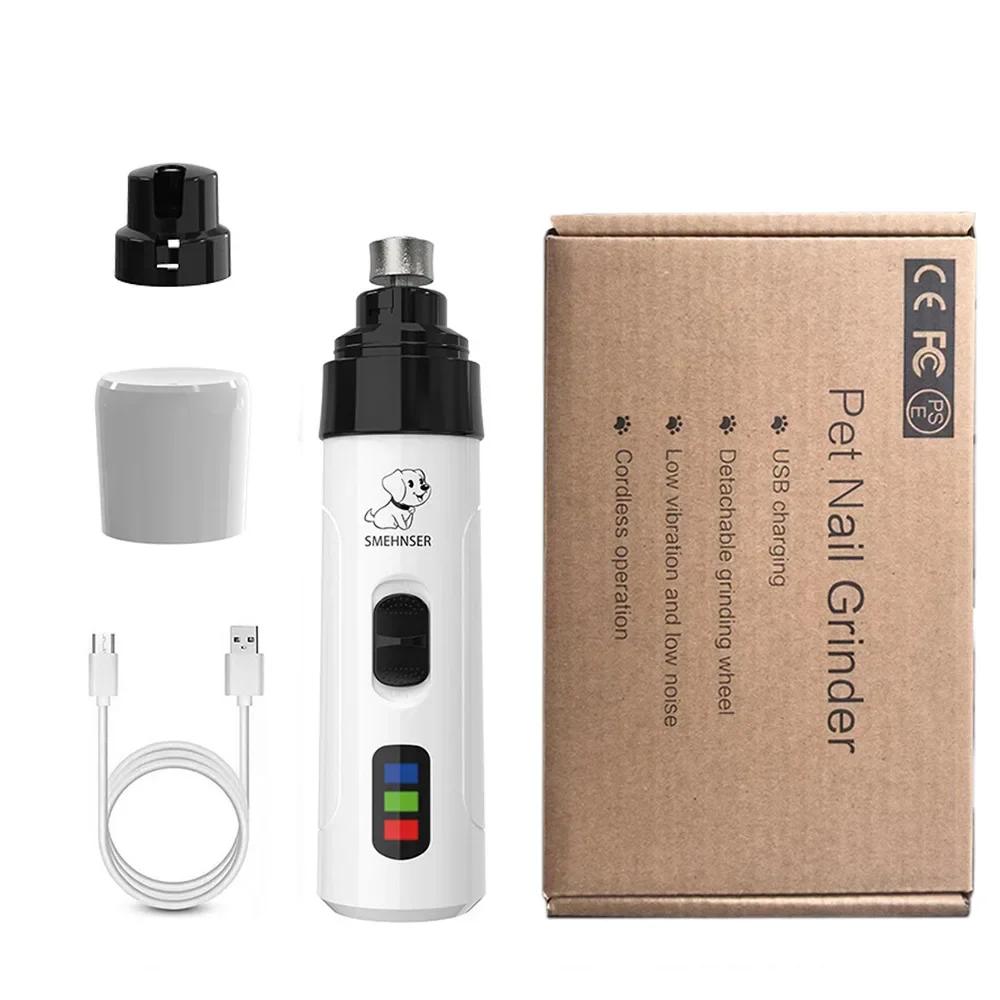 Собачьи электрические когтерезы, пилка для когтей питомца, перезаряжаемые от USB, тихие когтерезы для кошек, инструмент для красоты и подстригания когтей лап собаки и кошки
Собачьи электрические когтерезы, пилка для когтей питомца, перезаряжаемые от USB, тихие когтерезы для кошек, инструмент для красоты и подстригания когтей лап собаки и кошки