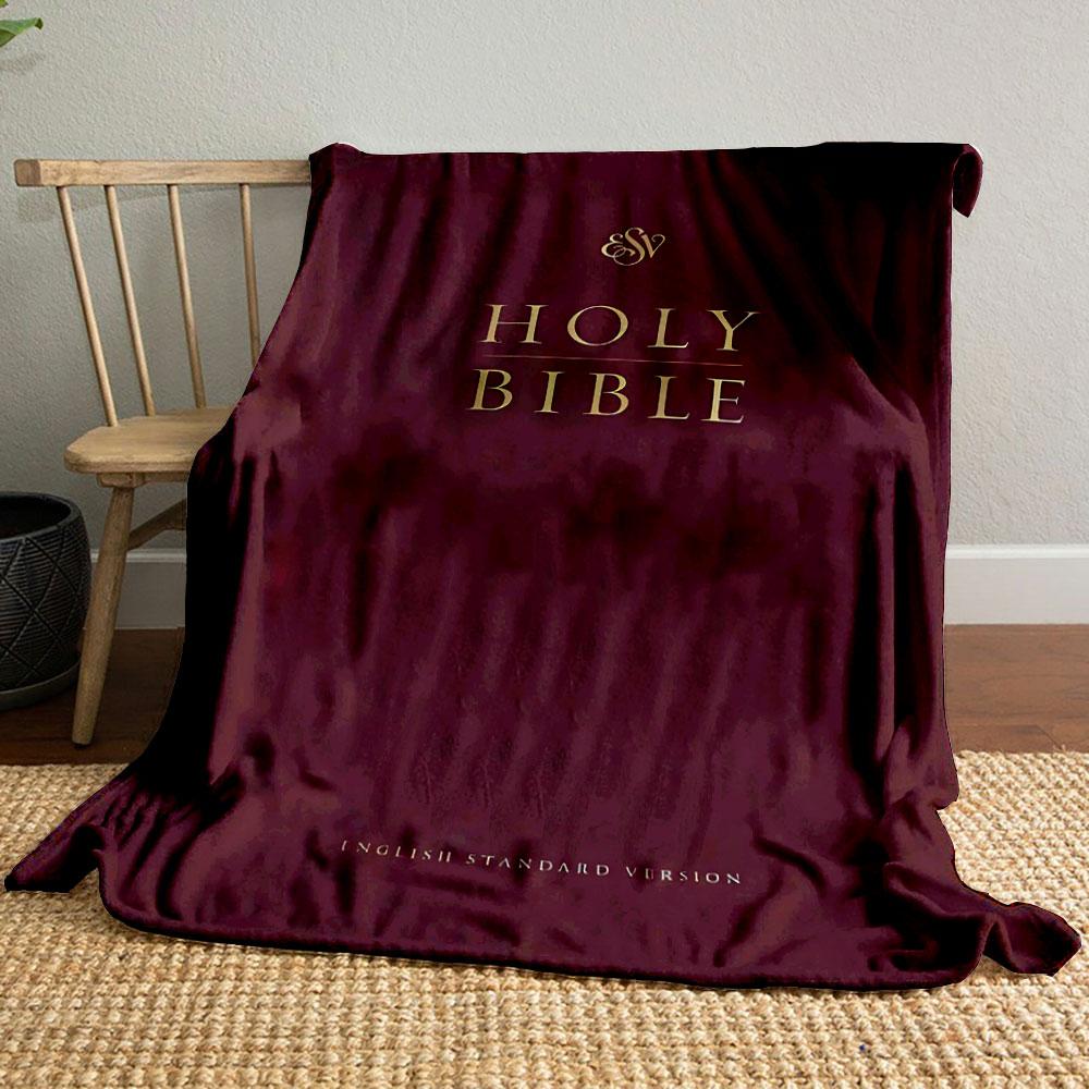 ESV Holy Bible Themed Blanket Printed Blanket for Living Room Bed Couch lunch break Soft Cozy Blanket for Friend s festival Gift 80cm x 120cm
ESV Holy Bible Themed Blanket Printed Blanket for Living Room Bed Couch lunch break Soft Cozy Blanket for Friend s festival Gift 80cm x 120cm