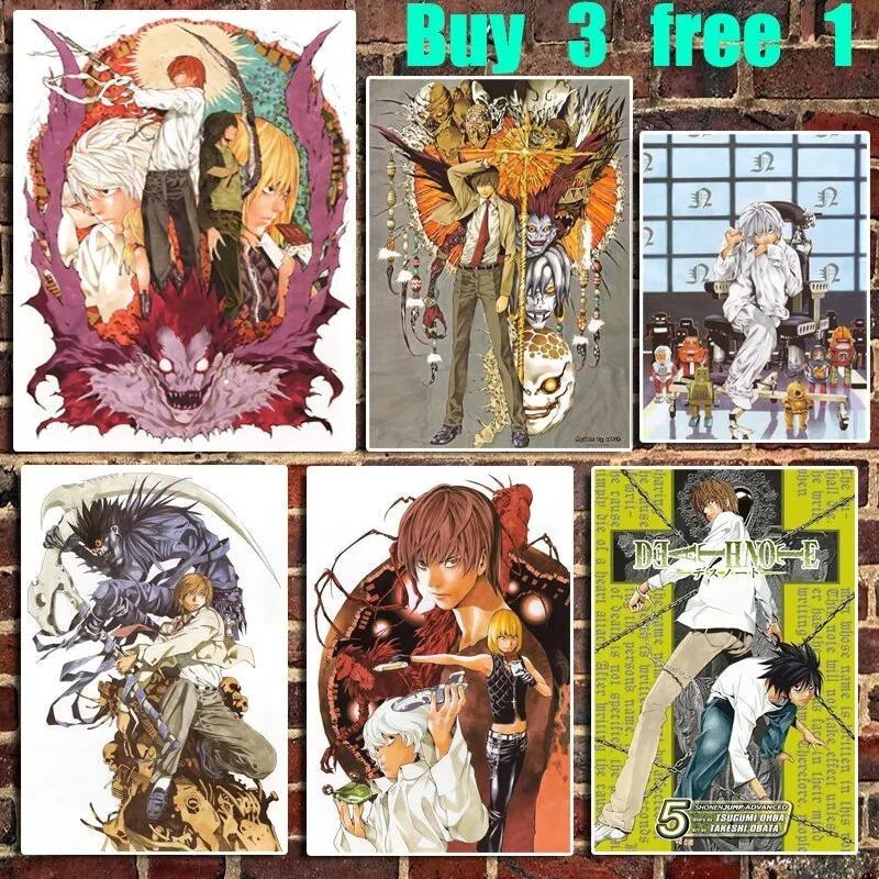 Death Note Vintage Poster Anime Wall Art Decor Kraft Paper Print for Home Decoration 21cm×30cm NoFrame
Death Note Vintage Poster Anime Wall Art Decor Kraft Paper Print for Home Decoration 21cm×30cm NoFrame
