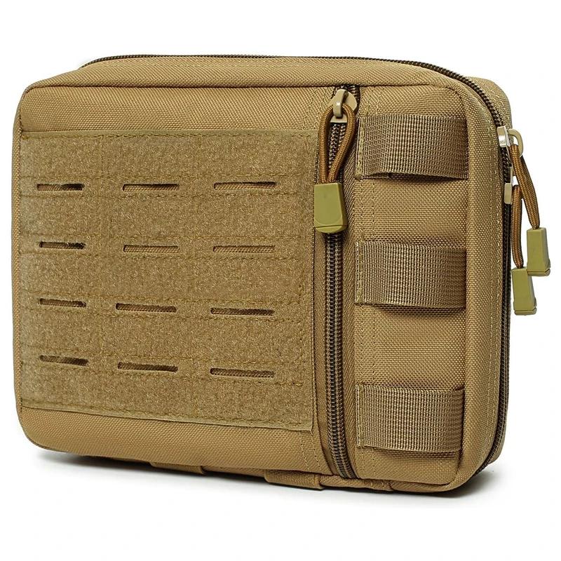 Tactical Molle Admin Pouch Multi-Purpose Laser-Cut Utility Pouch Modular EMT EDC Organizer Tool Pouch Bag темного кольору хакі
Tactical Molle Admin Pouch Multi-Purpose Laser-Cut Utility Pouch Modular EMT EDC Organizer Tool Pouch Bag темного кольору хакі