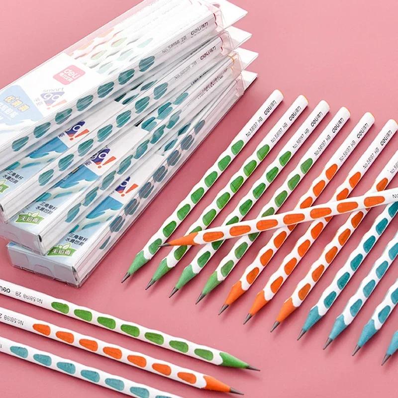 6/12Pcs HB/2B Practice Holding Posture Hole Pencil Corrective Grip Wooden Handle Pencil Drawing Writing Accsssories белый
6/12Pcs HB/2B Practice Holding Posture Hole Pencil Corrective Grip Wooden Handle Pencil Drawing Writing Accsssories белый