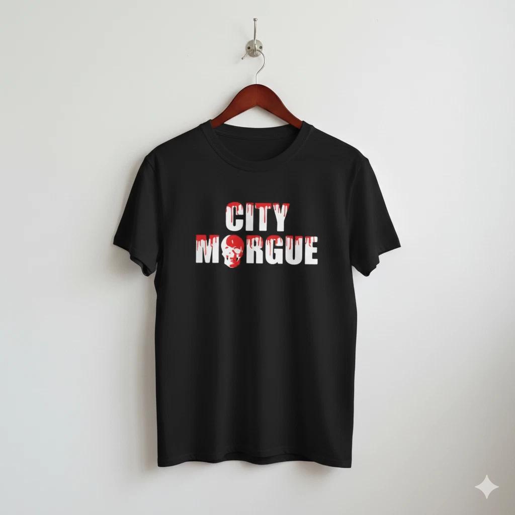 City Morgue Horrorcore Trap Metal Logo T-Shirt Black Unisex - T426 2XL
City Morgue Horrorcore Trap Metal Logo T-Shirt Black Unisex - T426 2XL