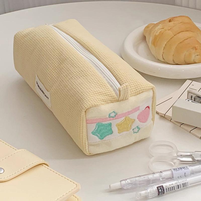 Cream Sandwich Pencil Case Jelly Strawberry Ins High-value Cute Cosmetic Bag Student Large-capacity Stationery Storage жёлтый
Cream Sandwich Pencil Case Jelly Strawberry Ins High-value Cute Cosmetic Bag Student Large-capacity Stationery Storage жёлтый