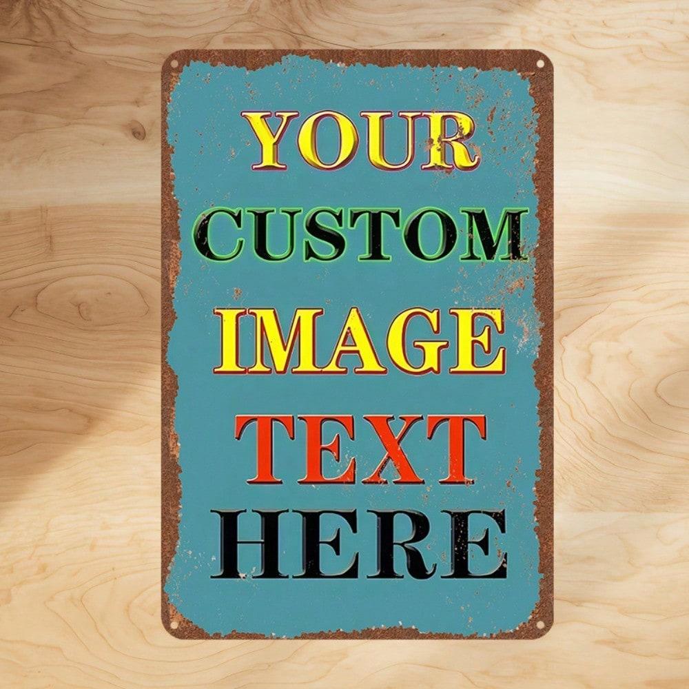 Modern Metal Poster Wall Art, Tin Sign Vintage Decor
Modern Metal Poster Wall Art, Tin Sign Vintage Decor