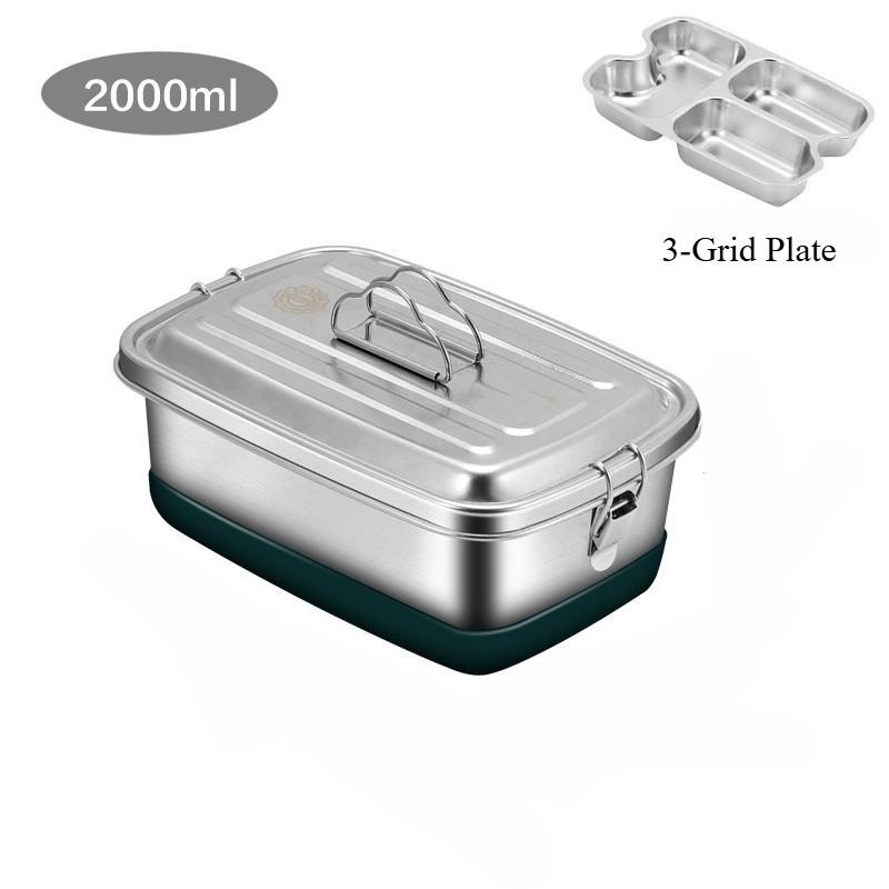 304 Stainless Steel Food Storage Bento Box - BPA-Free Dishwasher-Safe, Ideal for Camping, Office & Picnics
304 Stainless Steel Food Storage Bento Box - BPA-Free Dishwasher-Safe, Ideal for Camping, Office & Picnics