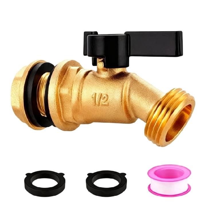 Heavy Brass Rain Barrels Spigot 1/2inch NPT Connection Full Flows Designs Corrosion Resistant Brass Valves for Rain Barrels 1
Heavy Brass Rain Barrels Spigot 1/2inch NPT Connection Full Flows Designs Corrosion Resistant Brass Valves for Rain Barrels 1