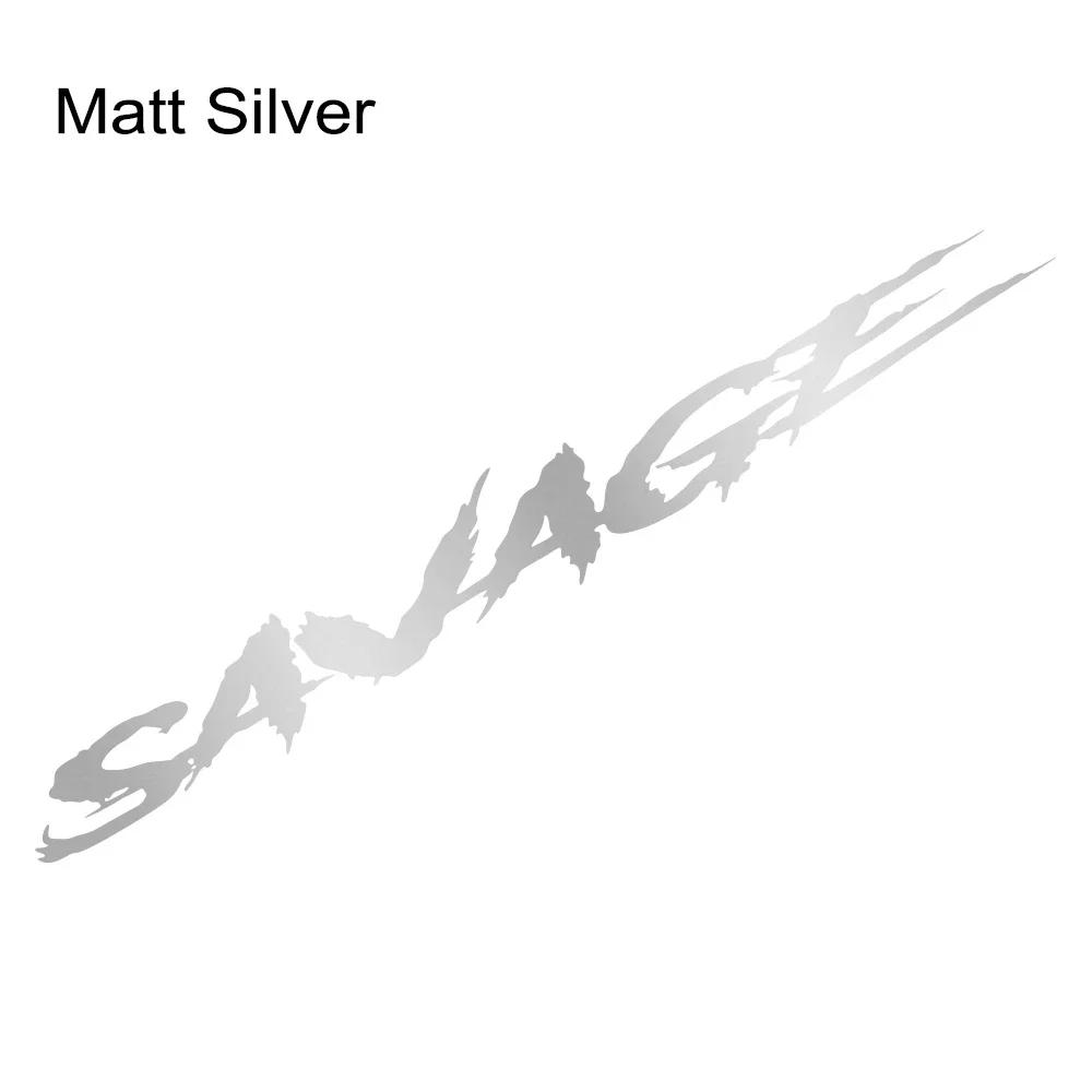 Savage Slogan Cool Style Car Windshield Sticker Auto Front Rear Window PVC Vinyl Decal Car Styling Decoration Decal Accessories 1Pc&100x12.5cm
Savage Slogan Cool Style Car Windshield Sticker Auto Front Rear Window PVC Vinyl Decal Car Styling Decoration Decal Accessories 1Pc&100x12.5cm
