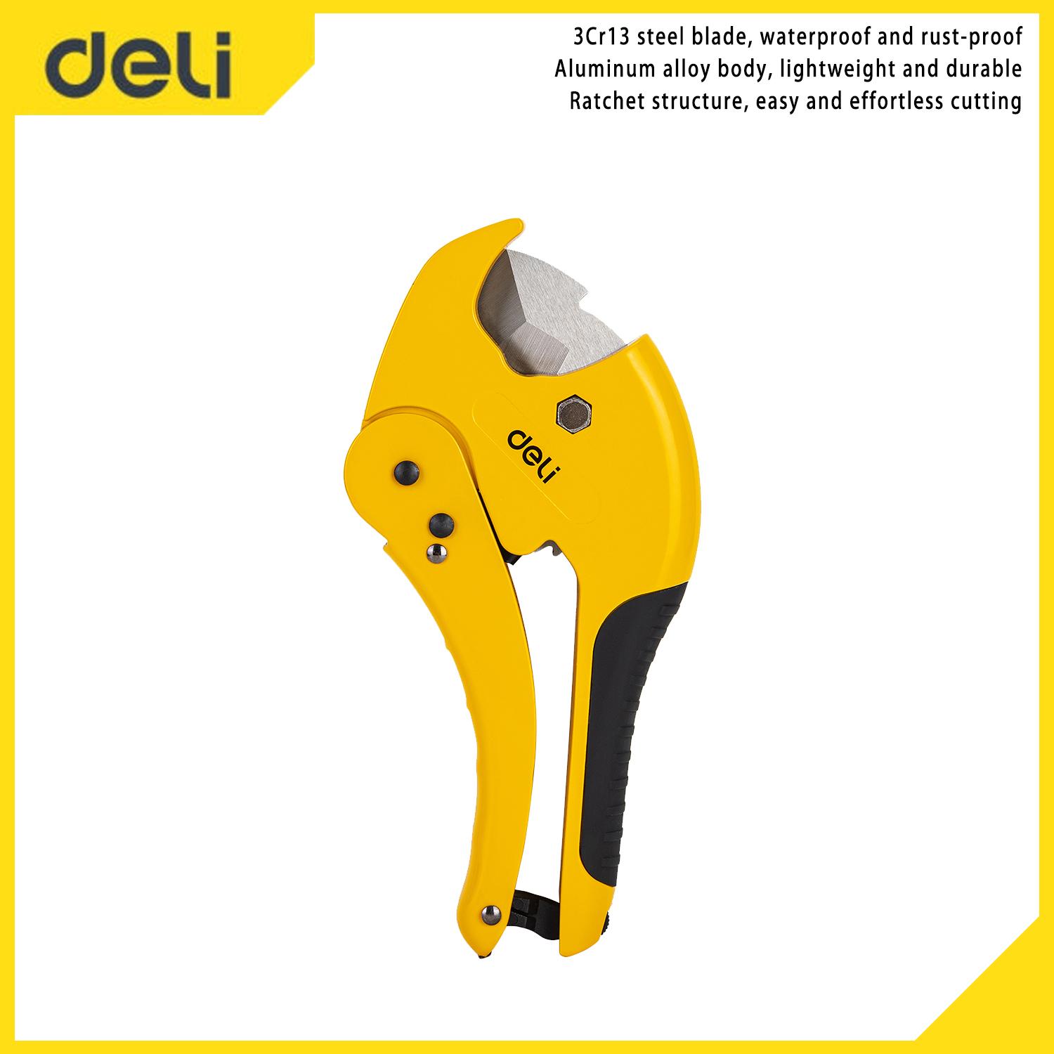 Труборез Deli Tools 42 мм EDL2507
Труборез Deli Tools 42 мм EDL2507