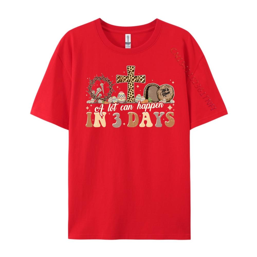 A Lot Can Happen In 3 Days Christian Easter Day Cute Oversized T Shirt Classic Short Sleeve TShirt Character S
A Lot Can Happen In 3 Days Christian Easter Day Cute Oversized T Shirt Classic Short Sleeve TShirt Character S