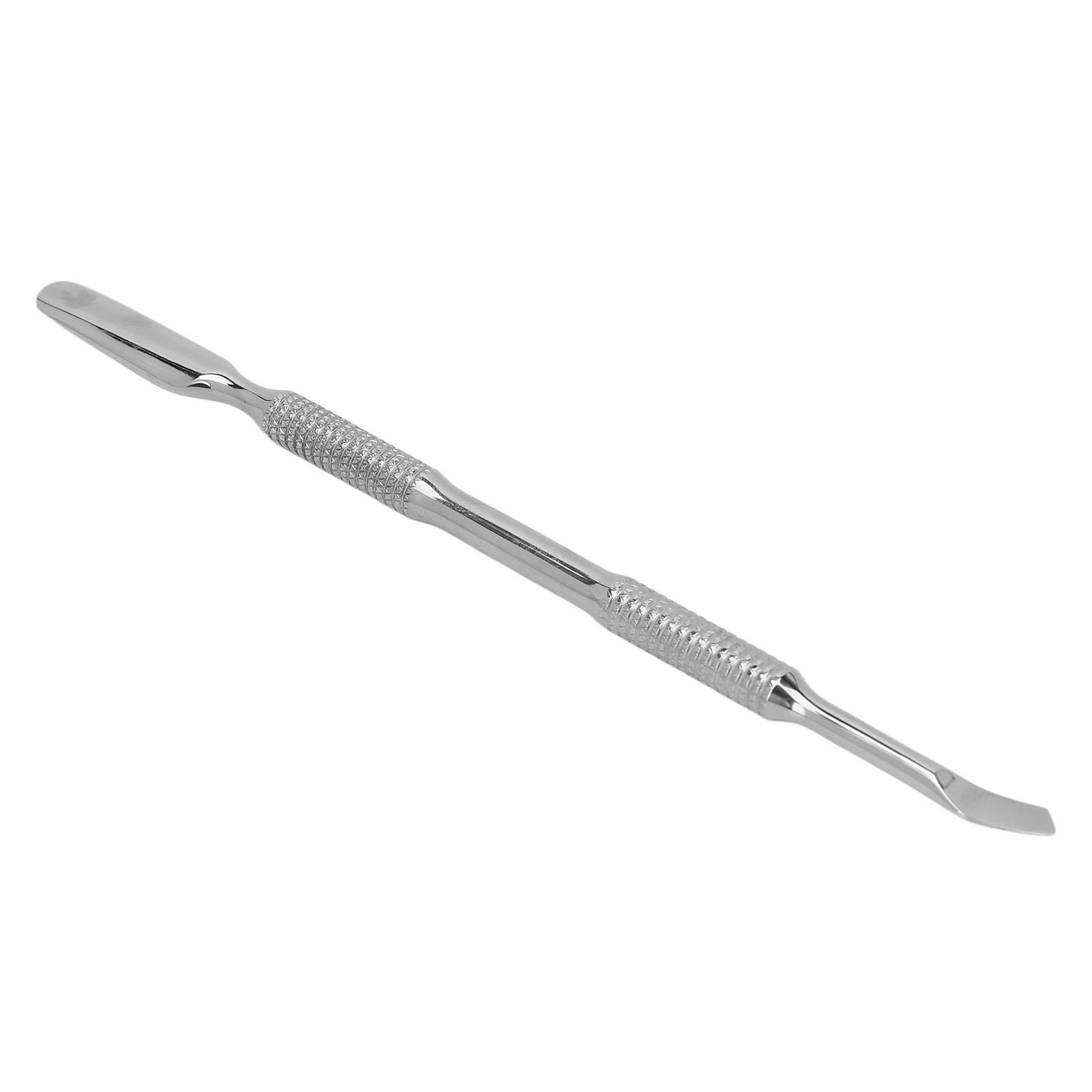 Dual Ended Cuticle Pusher Stainless Steel Cuticle Remover Cutter Trimmer Manicure Tool for Fingernail Toenail
Dual Ended Cuticle Pusher Stainless Steel Cuticle Remover Cutter Trimmer Manicure Tool for Fingernail Toenail