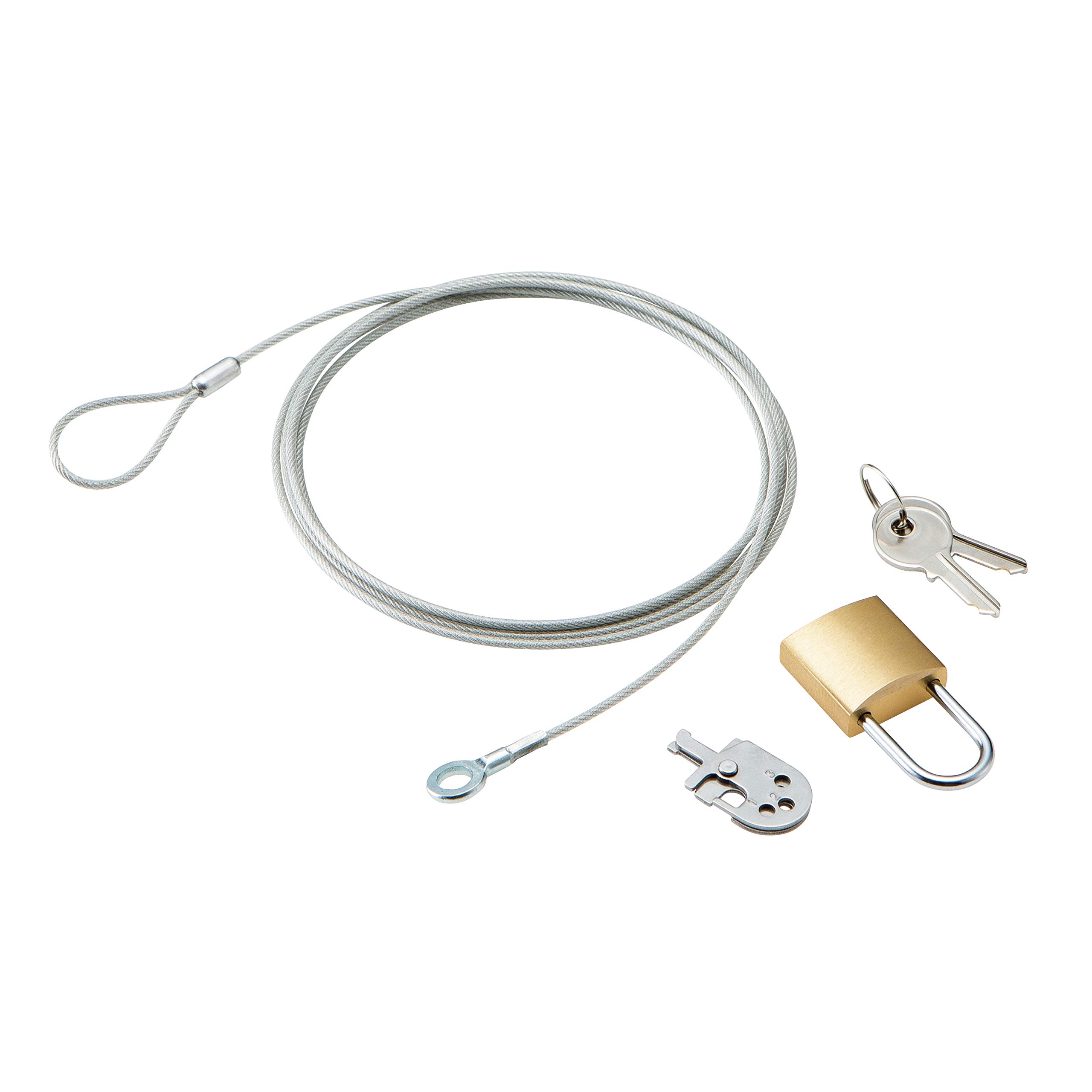Детали навесного замка ELECOM Security Wire, обычный ключ, многофункциональный замок ESL-3A серебряный
Детали навесного замка ELECOM Security Wire, обычный ключ, многофункциональный замок ESL-3A серебряный