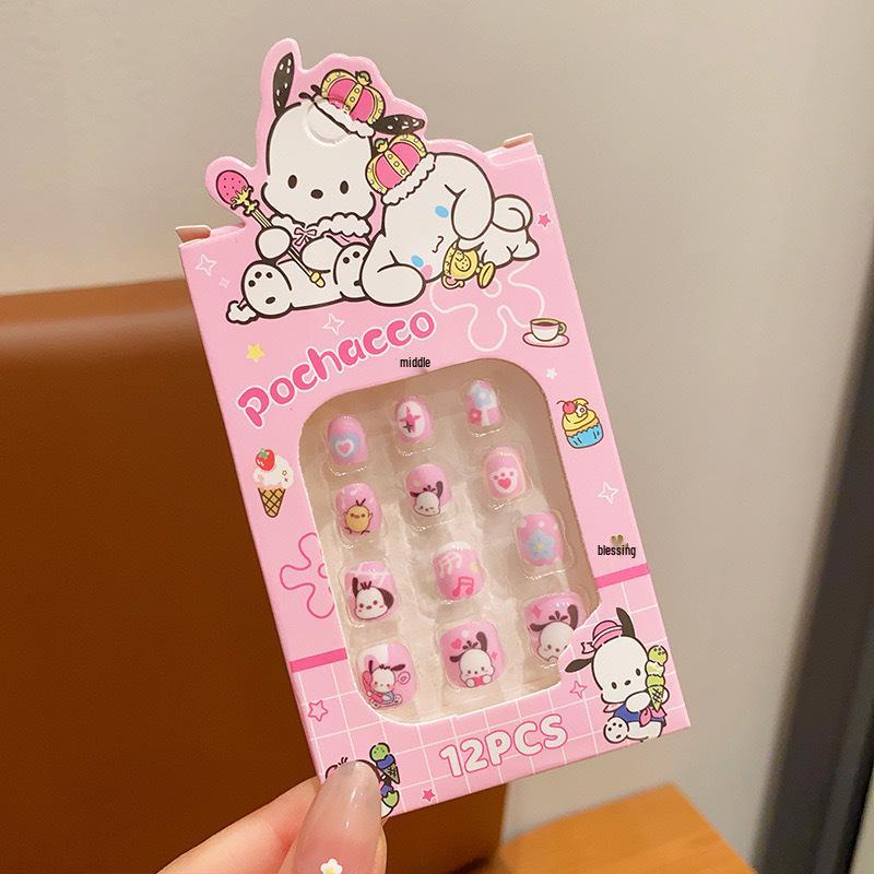 Kuromi Cartoon Nail Stickers for Girls - Kids Manicure Toy Decoration
Kuromi Cartoon Nail Stickers for Girls - Kids Manicure Toy Decoration