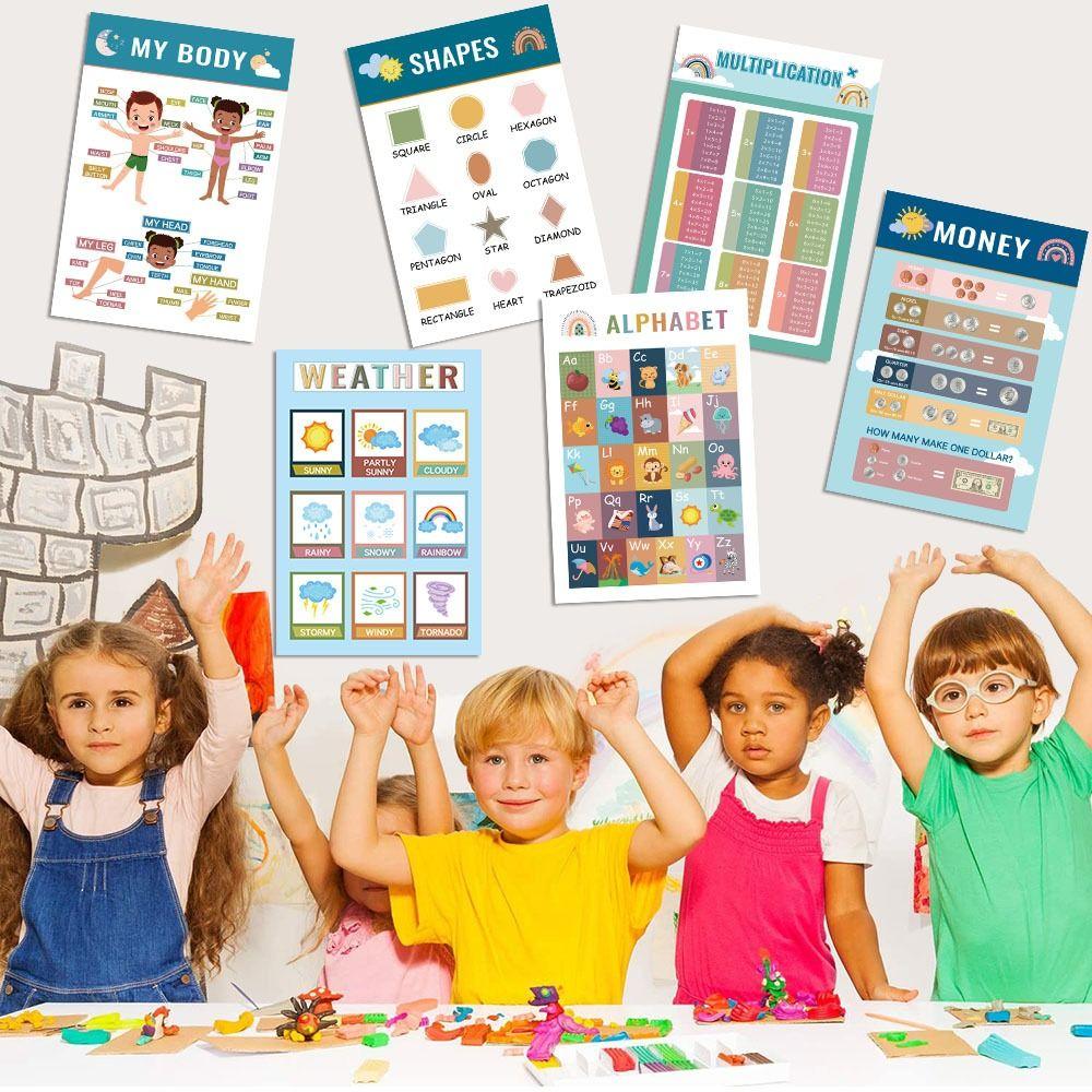 Childhood Education Education Preschool Posters Education Poster Wall Decal Decorative Painting 16pcs/set
Childhood Education Education Preschool Posters Education Poster Wall Decal Decorative Painting 16pcs/set